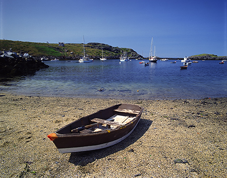 Boat on Monhegan Island, Maine